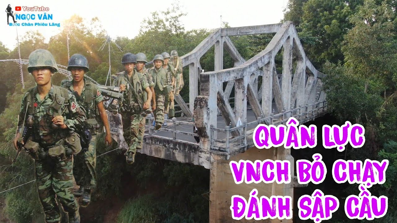 Quân lực VNCH tháo chạy phá hủy Cầu Sông Bé 29/4/1975