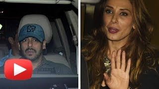 Salman Khan And Iulia Vantur Party At Sohail Khan's Wife Seema Birthday Bash Salman Khan And Iulia Vantur Party At Sohail Khan's Wife Seema Birthday Bash