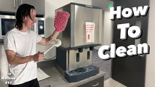 Scotsman ice machine cleaning