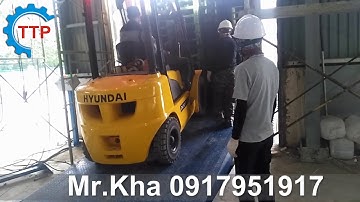 Sàn nâng thủy lực (Hydraulic dock leveler)