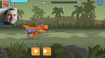 Saulius play Cyberdino t-rex vs robots part 1 we pass almost forest levels and boss too soon man😅