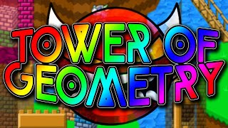 Tower of Geometry by MacaroniBoi1 (Insane Platformer Demon) - Geometry Dash 2.2