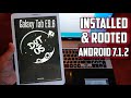 Samsung galaxy tab e 96 root  install android 712 dot osv4  rom lightning speed  good battery