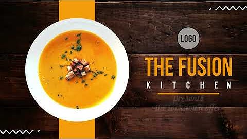 Vidmah Motion | Restaurant Menu Promo Animation