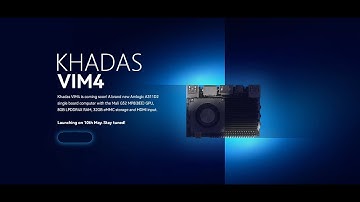 2022 Khadas VIM4 SBC 8 core 8GB RAM First impression/review