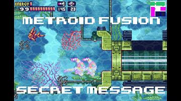 Metroid Fusion: Secret Message (2 methods)