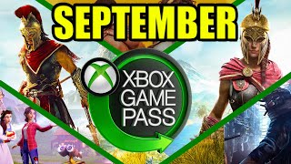 Xbox Game Pass September 2022 Games Suggestions and Additions