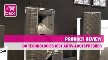 Musikmesse 2015 - DB Technologies iG3T Aktiv-Lautsprecher