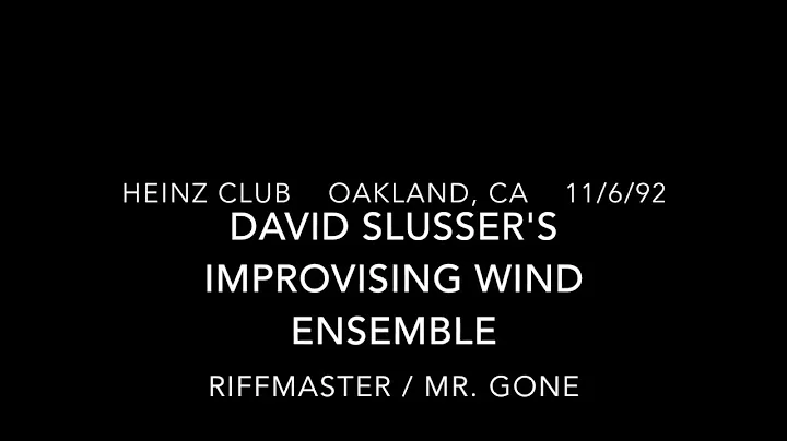 David Slusser Improv Winds - BJ2 - Riffmaster