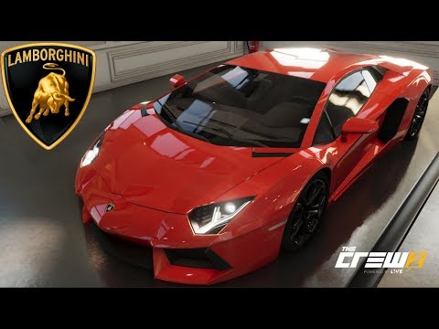 the-crew-2---lamborghini-aventador---customization,-top-speed-run,-review