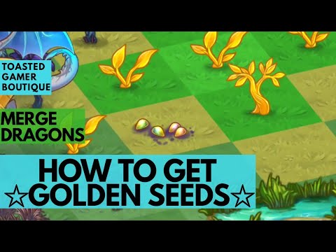 Merge Dragons How To Get Golden Seeds & Midas Trees ☆☆☆