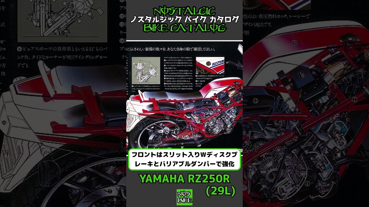 1分間解説 YAMAHA RZ250R:29L - YouTube