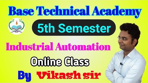 5th Sem EE|| Industrial Automation introduction and syllabus || best online class in lockdown for EE