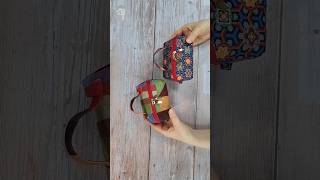 Quick and Easy sewing tips/ Making a zipper pouch with a wide opening #sewingtutorial #shorts