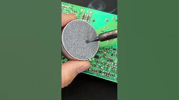 The soldering iron tip does not tin, easy and bright tinning