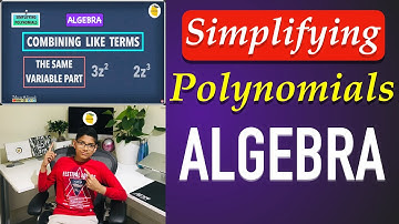 Simplifying Polynomials by combining like terms (Algebra Basics) | Lessonade