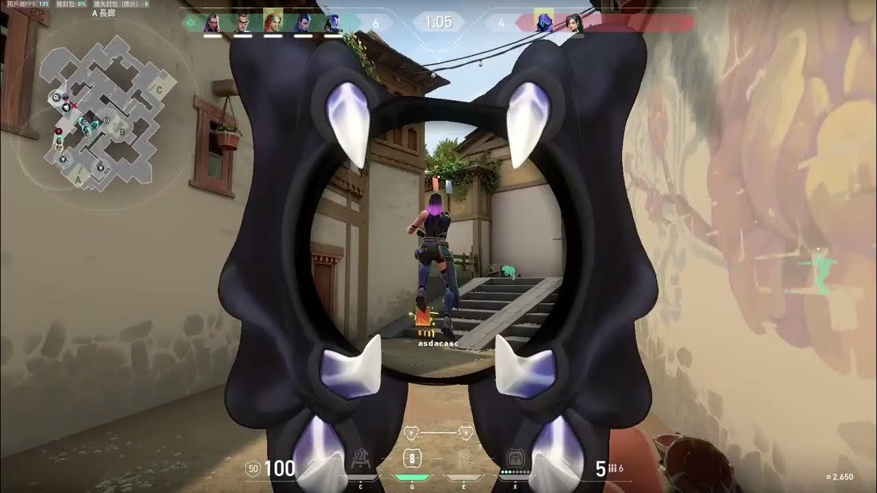 【VALORANT】op vac ACE!!! YouTube