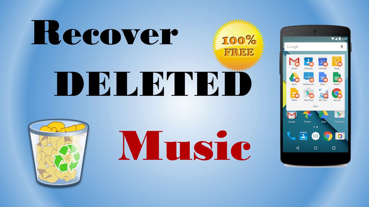 Free To Recover Deleted Music Audios Voice Recordings On Android 