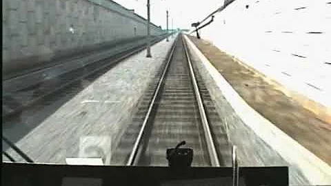 From The Archives: VTA Light Rail Cab Ride Santa T...