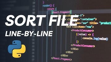 Python Script for Sorting Files Alphabetically