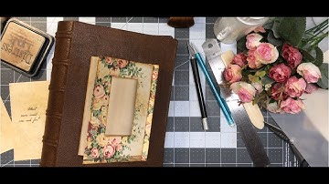 "A Good Life" Curved Spine Cover Tutorial Part 2