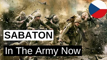 SABATON - In The Army Now CZ text