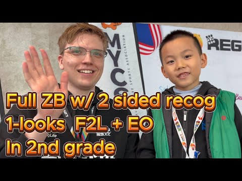 Is he the next top cuber? - Xuanyi Geng Interview