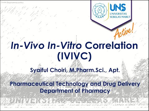 In Vivo In Vitro Correlation