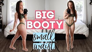 How to BUILD CURVES and Get a SMALL WAIST | Hourglass Figure Hacks!