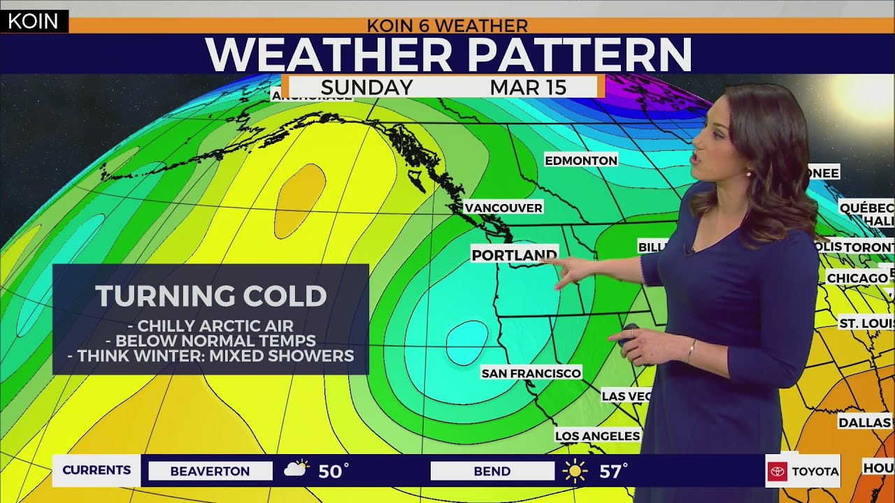 Cold weekend on the way - YouTube