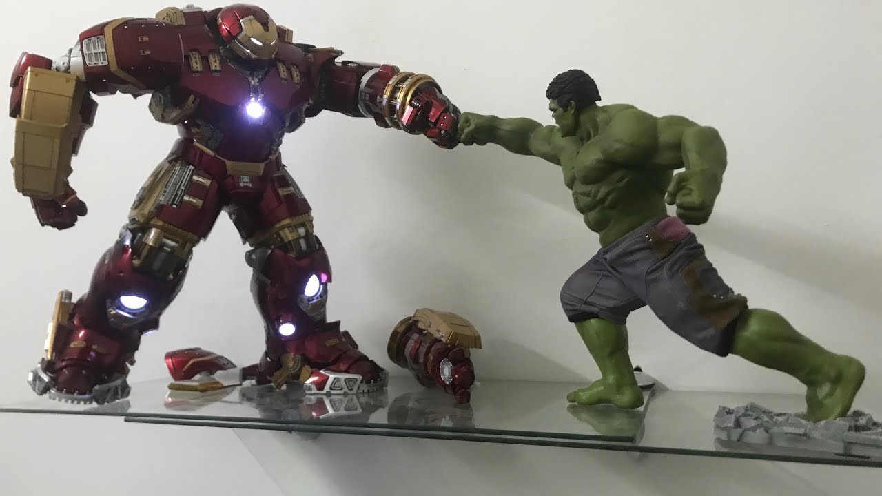 Ironman Collection Part 2 With king arts Hulk and Hulk Buster + Veronica + ...