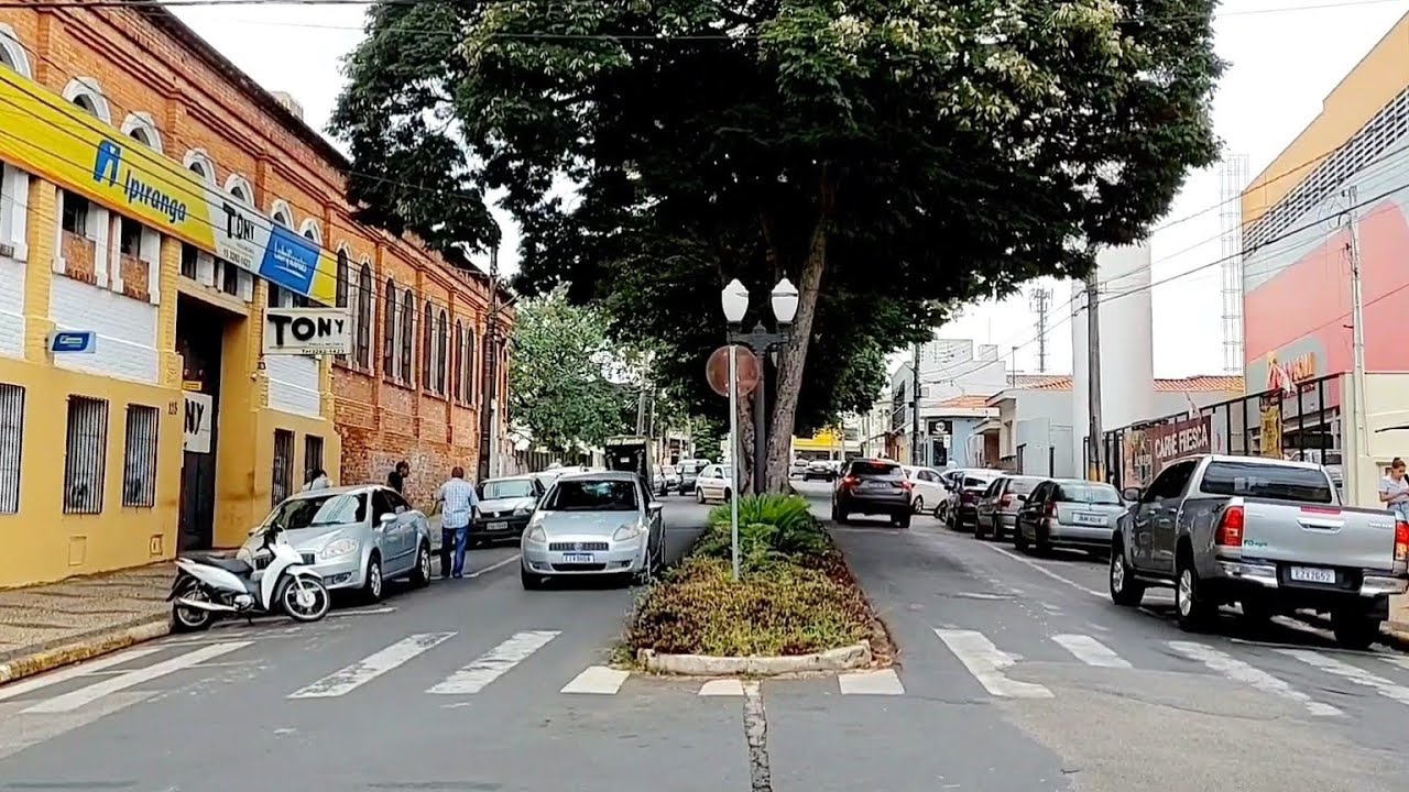 Conheçam o Centro de Tietê-SP Seguindo a pé