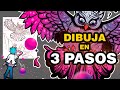 3 PASOS para hacer CUALQUIER dibujo con ADOBE ILLUSTRATOR