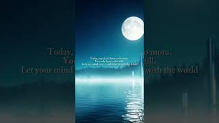 Moonlit Lake — Digital Detox #SynthCalm #aivideo #digitaldetox #softlife #relaxing #fyp
