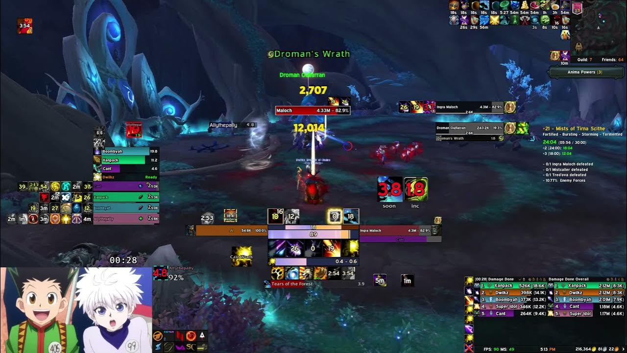 Venthyr Balance Druid vs Ingra Maloch YouTube
