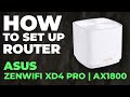 ✅ How to Setup ASUS ZenWiFi XD4 Pro | How to Set Up ASUS AX1800 ZenWiFi XD4 Pro WiFi Router