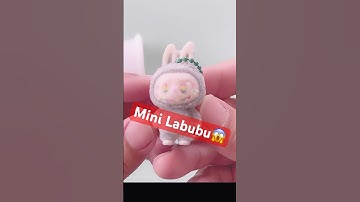 🔥Unboxing MINI Labubu THE MONSTERS - So CUTE🧡💝🩵 #labubu #labubuunboxing#asrm