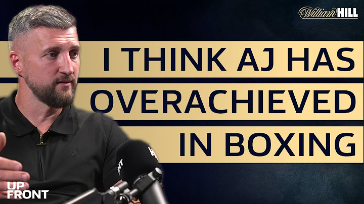 Simon Jordan and Carl Froch debate Anthony Joshua's boxing LEGACY 💥 | Up Front