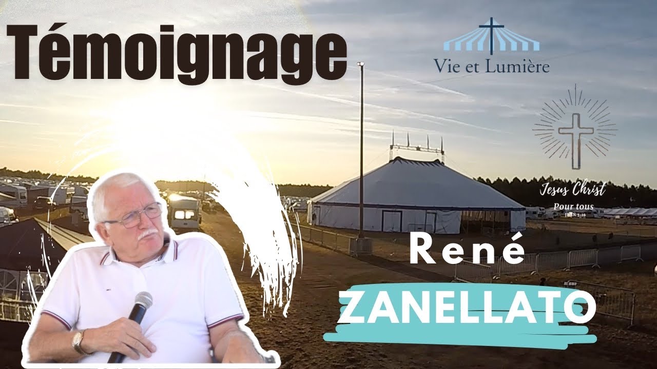 Témoignage René Zanellato Conversion, Appel au ministère, Expérience..