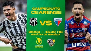 CEARÁ X FORTALEZA | CAMPEONATO CEARENSE | AO VIVO E COM IMAGENS image