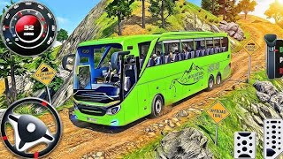US Coach Bus Simulator 3d - Real Uphill Coach Bus Drive - Android GamePlay screenshot 5