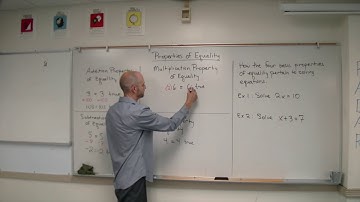 Properties of Equality | Math Minutes