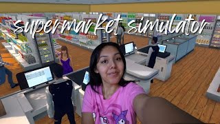 play supermarket simulator with me!!!