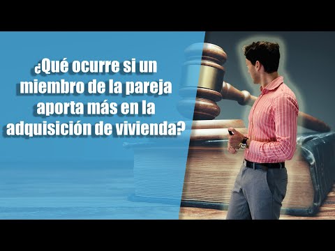 Video: ¿Puede la pareja reclamar media casa?