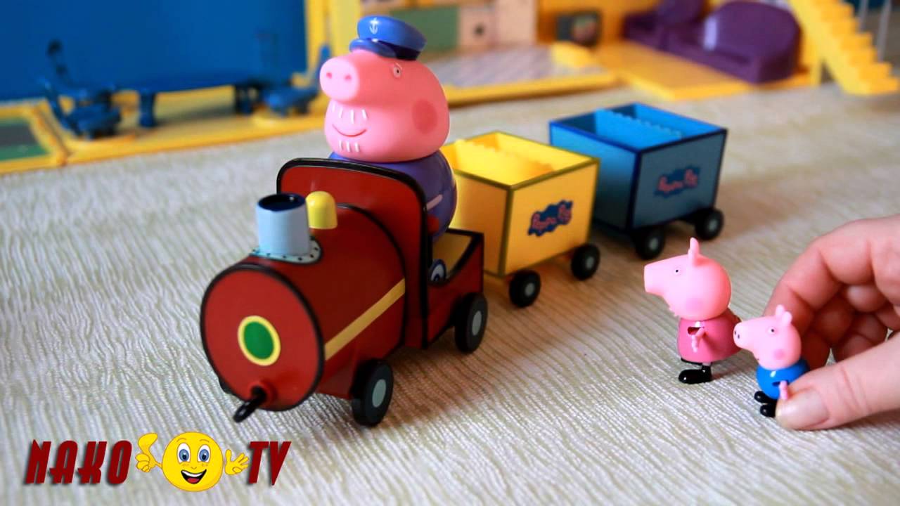 Свинка пеппа пожарная машина