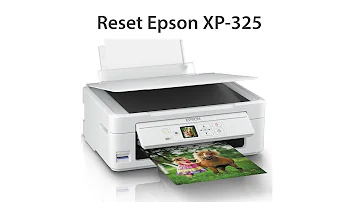 Comment réinitialiser Epson XP 325 ?