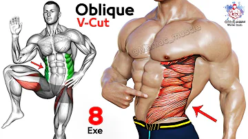 اقوى تمارين للبطن وعضلات جانبية للبطن Obliques V Cut Abs 