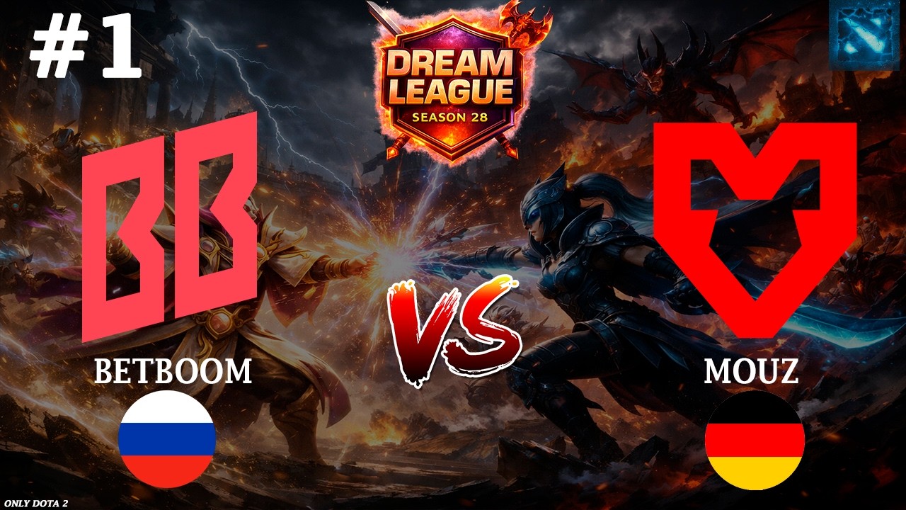 В СОЛО КОМБЭКНУЛ И ВЫТАЩИЛ ИГРУ, ТОП КАРТА | BetBoom vs Mouz #1 (BO3) DL S28