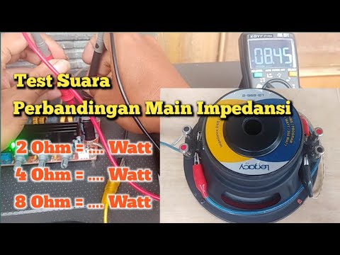 Video: Apakah impedans keluaran yang rendah?