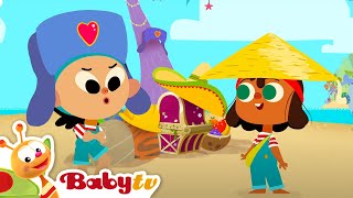 mermaidpuzzle with the pirates finding the treasure cartoons for toddlers babytv